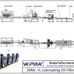 Automatic 50ML-1L Lubricating Oil Filling Line Automatické plniace potrubie pre mazací olej 50ML-1L