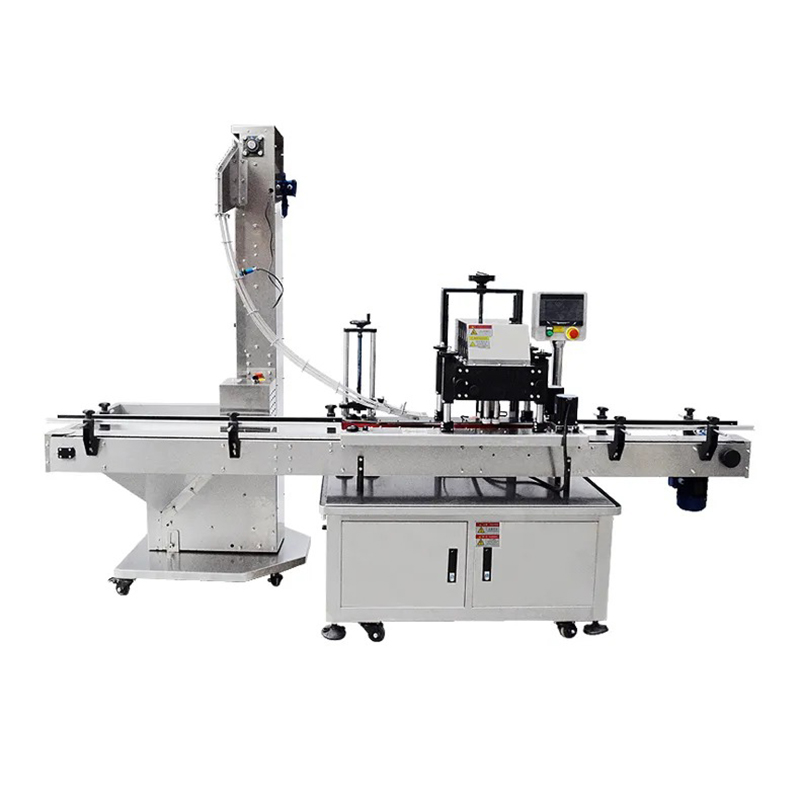 Automatic 4 Wheels Capping Machine Automatický 4-kolesový uzatvárací stroj