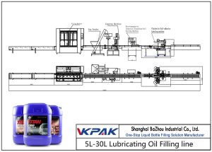 Automatické plniace potrubie 5L-30L mazacieho oleja